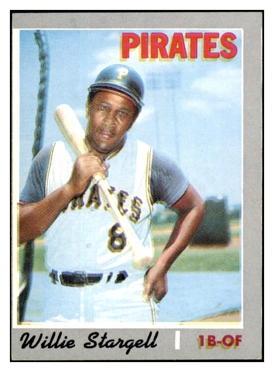 1970 Topps Baseball #470 Willie Stargell Pirates VG-EX 513266