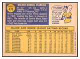 1970 Topps Baseball #470 Willie Stargell Pirates VG-EX 513266