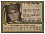 1971 Topps Baseball #055 Steve Carlton Cardinals EX-MT 513273