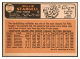 1966 Topps Baseball #255 Willie Stargell Pirates EX 513278