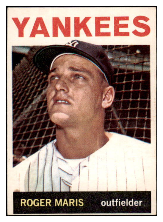 1964 Topps Baseball #225 Roger Maris Yankees EX 513280