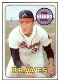 1969 Topps Baseball #355 Phil Niekro Braves EX 513284