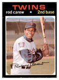 1971 Topps Baseball #210 Rod Carew Twins EX 513285