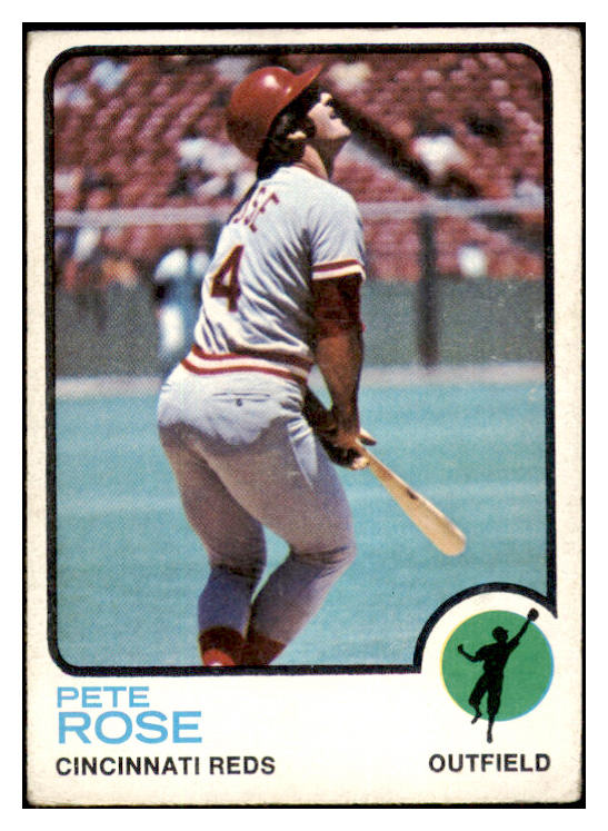 1973 Topps Baseball #130 Pete Rose Reds VG-EX 513288