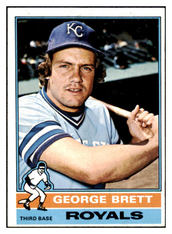 1976 Topps Baseball #019 George Brett Royals EX-MT 513292