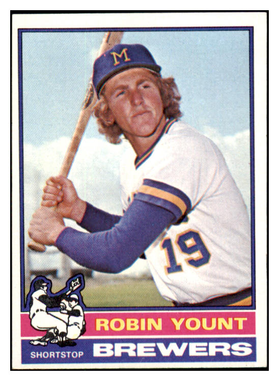 1976 Topps Baseball #316 Robin Yount Brewers EX-MT 513293