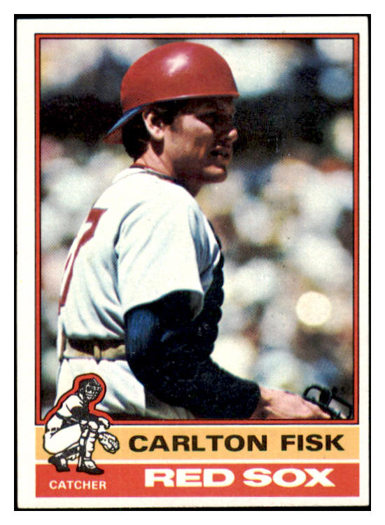 1976 Topps Baseball #365 Carlton Fisk Red Sox EX-MT 513297