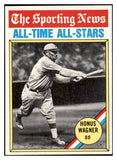 1976 Topps Baseball #344 Honus Wagner ATG Pirates EX-MT 513298