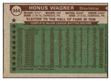 1976 Topps Baseball #344 Honus Wagner ATG Pirates EX-MT 513298