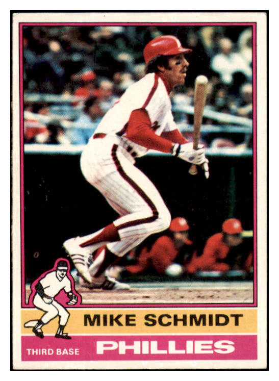 1976 Topps Baseball #480 Mike Schmidt Phillies VG-EX 513301