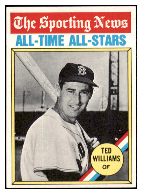 1976 Topps Baseball #347 Ted Williams ATG Red Sox EX-MT 513303