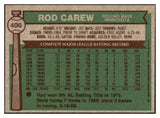 1976 Topps Baseball #400 Rod Carew Twins EX-MT 513305