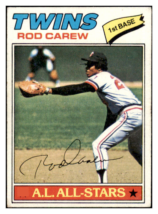 1977 Topps Baseball #120 Rod Carew Twins VG-EX 513310