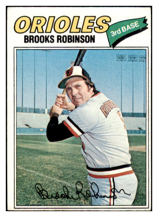 1977 Topps Baseball #285 Brooks Robinson Orioles EX 513314