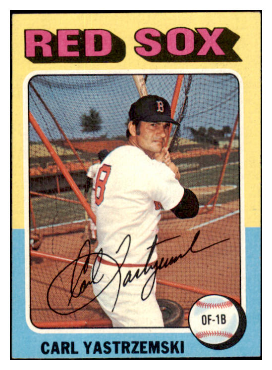 1975 Topps Baseball #280 Carl Yastrzemski Red Sox EX-MT 513324