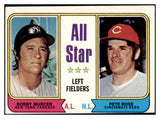 1974 Topps Baseball #336 Pete Rose Bobby Murcer EX 513343