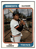 1974 Topps Baseball #050 Rod Carew Twins VG-EX 513349