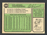 1974 Topps Baseball #280 Carl Yastrzemski Red Sox VG-EX 513352