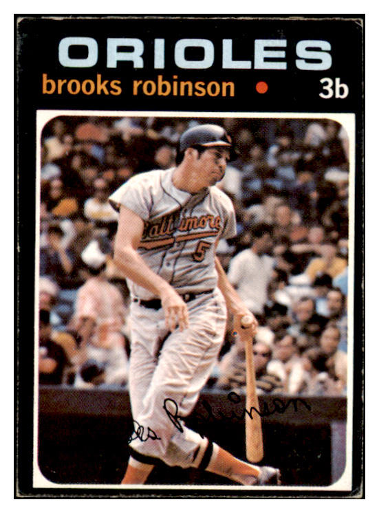 1971 Topps Baseball #300 Brooks Robinson Orioles EX 513356