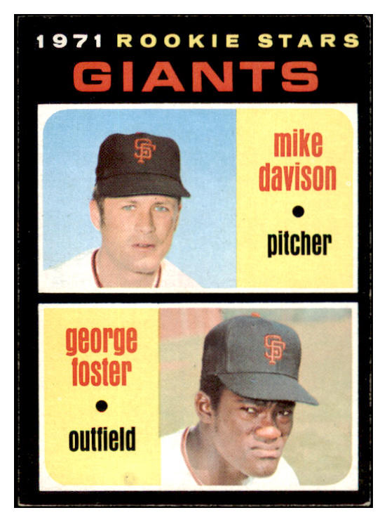 1971 Topps Baseball #276 George Foster Giants EX-MT 513359