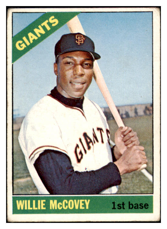 1966 Topps Baseball #550 Willie McCovey Giants VG 513366