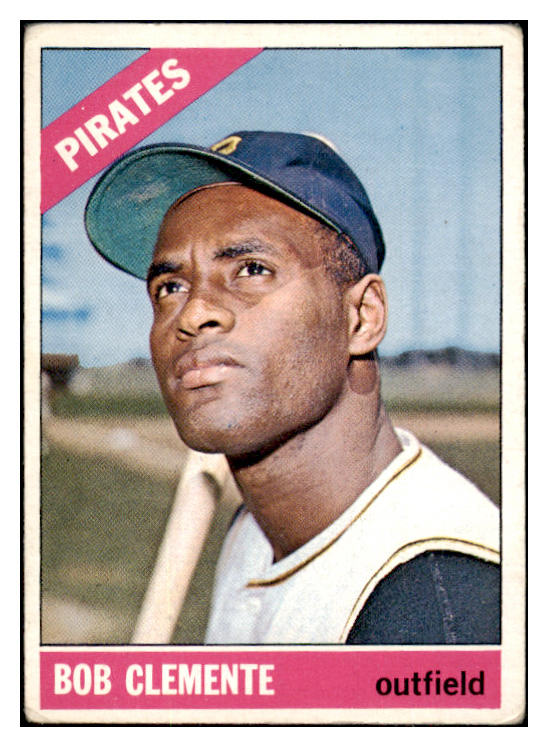 1966 Topps Baseball #300 Roberto Clemente Pirates VG 513368