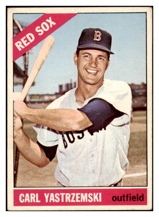 1966 Topps Baseball #070 Carl Yastrzemski Red Sox VG 513369