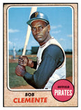 1968 Topps Baseball #150 Roberto Clemente Pirates VG 513373