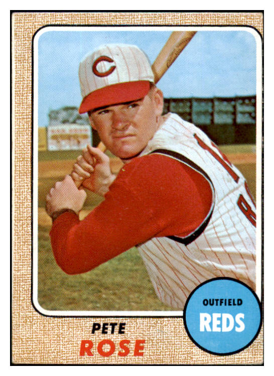 1968 Topps Baseball #230 Pete Rose Reds VG 513375