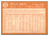 1964 Topps Baseball #150 Wilie Mays Giants VG 513385