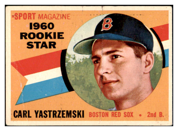 1960 Topps Baseball #148 Carl Yastrzemski Red Sox VG 513393