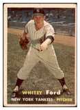 1957 Topps Baseball #025 Whitey Ford Yankees VG 513399