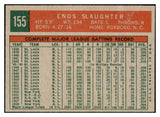 1959 Topps Baseball #155 Enos Slaughter Yankees EX-MT 513410