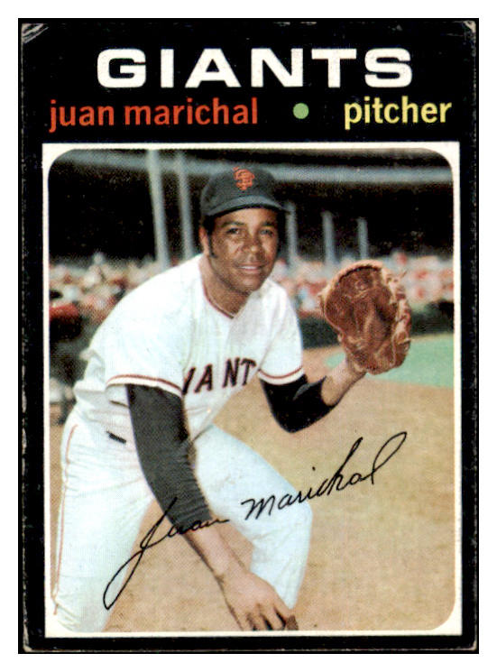 1971 Topps Baseball #325 Juan Marichal Giants VG-EX 513419