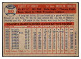 1957 Topps Baseball #080 Gil Hodges Dodgers VG-EX 513435