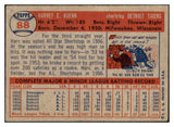 1957 Topps Baseball #088 Harvey Kuenn Tigers EX 513439