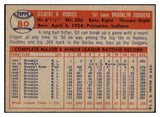 1957 Topps Baseball #080 Gil Hodges Dodgers VG-EX 513443