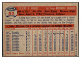 1957 Topps Baseball #080 Gil Hodges Dodgers VG-EX 513444