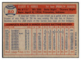 1957 Topps Baseball #080 Gil Hodges Dodgers VG-EX 513445