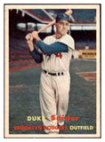 1957 Topps Baseball #170 Duke Snider Dodgers EX-MT 513446