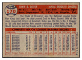 1957 Topps Baseball #170 Duke Snider Dodgers EX-MT 513446