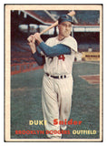 1957 Topps Baseball #170 Duke Snider Dodgers VG-EX 513447