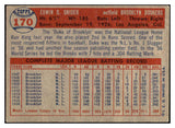 1957 Topps Baseball #170 Duke Snider Dodgers VG-EX 513448