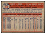 1957 Topps Baseball #080 Gil Hodges Dodgers VG-EX 513456