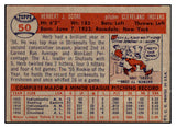 1957 Topps Baseball #050 Herb Score Indians EX 513460