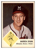 1963 Fleer Baseball #045 Warren Spahn Braves VG-EX 513479