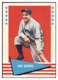 1961 Fleer Baseball #031 Lou Gehrig Yankees VG-EX 513480