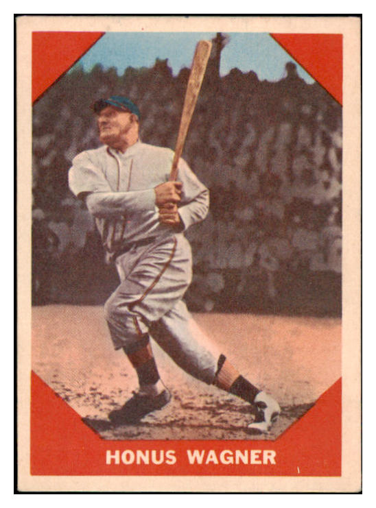 1960 Fleer Baseball #062 Honus Wagner Pirates EX 513483