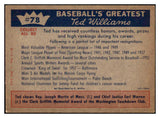 1959 Fleer Ted Williams #078 Honors For Ted GD-VG 513489