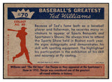 1959 Fleer Ted Williams #070 Jim Thorpe EX-MT 513490